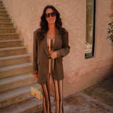 SIRINE BROWN BLAZER