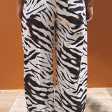 ZEBRA BLACK/WHITE PANTS
