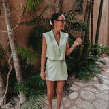 ACAPULCO MINT GREEN SKORT