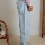 LIGHT BLUE BALLOON JEANS 3216-5