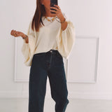 TRINLEY ECRU SWEATER