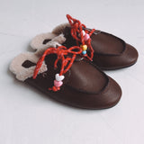 BROWN MULE LOAFER