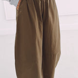 SIENNA KHAKI BALLOON PANTS