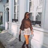 FIORA BROWN SWEATER