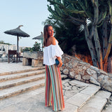 HOLA WHITE OFF SHOULDER TOP