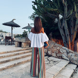 HOLA WHITE OFF SHOULDER TOP