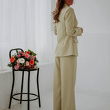 DATENIGHT LIGHT KHAKI PANTS