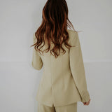 DATENIGHT LIGHT KHAKI BLAZER