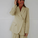 DATENIGHT LIGHT KHAKI BLAZER