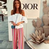 MADRID PINK CROCHET PANTS