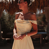 MEDINA MUSE YELLOW DRESS