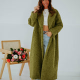 CEDAR MOSS GREEN COAT