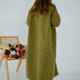 CEDAR MOSS GREEN COAT