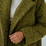 CEDAR MOSS GREEN COAT