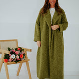 CEDAR MOSS GREEN COAT